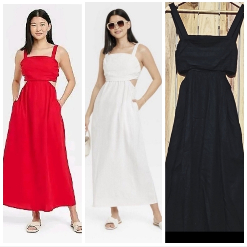 AND Bundle Linen Dress